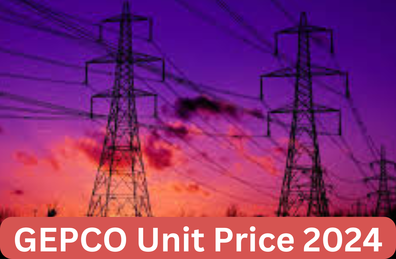 GEPCO Unit Price 2024