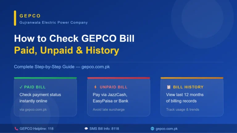 GEPCO Bill